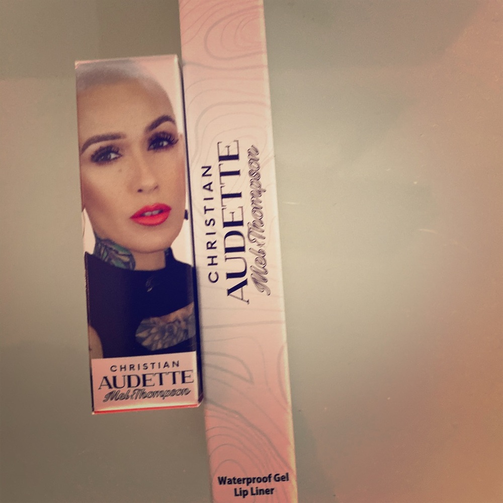 Mel Thompson x Christian audette lipstick/liner